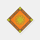 アフリカデザイン スタンダードカクテルナプキン (角)