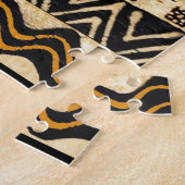 アフリカトリバルシャーマンデザイン ジグソーパズル (側面)