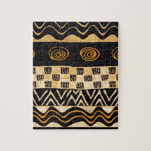 アフリカトリバルシャーマンデザイン ジグソーパズル (縦)