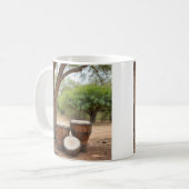 アフリカドラム コーヒーマグカップ (正面左)