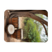 アフリカドラム マグネット (横)