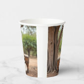 アフリカドラム 紙コップ (右)