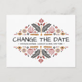 アフリカナ |アンカラ結婚ケンテの計画変更 案内ポストカード (正面)