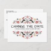 アフリカナ | Ankara Kente Lizardプランの変更 案内ポストカード (正面/裏面)