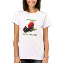 アフリカニシキヘイリキチョウの鳥Tシャツ