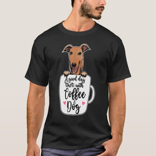 アフリカニス ズールー犬 コーヒーマグ 犬 Tシャツ (正面)