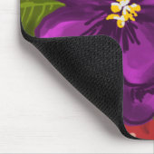 アフリカバイオレットのダンス マウスパッド (コーナー)