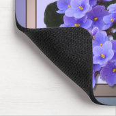 アフリカバイオレットのマウスパッド マウスパッド (コーナー)