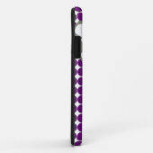 アフリカバイオレットサファリポップ・アートのドットと象 Case-Mate iPhoneケース (裏面/右)