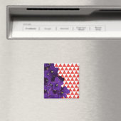 アフリカバイオレットレッドピラミッド磁石 マグネット (インサイチュ (食洗機))