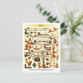 アフリカパイプ及び喫煙器具 ポストカード (スタンド正面)