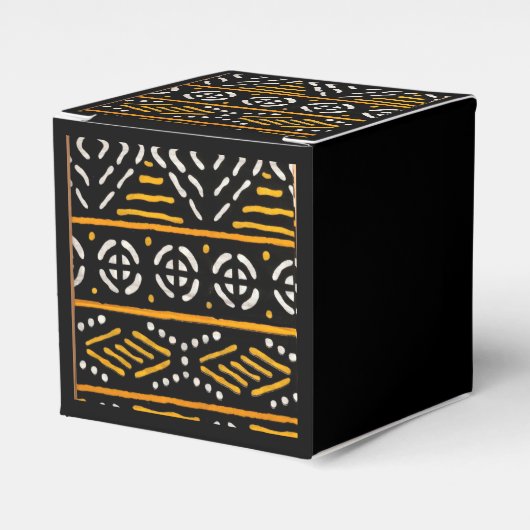 アフリカパターンの好意ボックス フェイバーボックス (正面サイド)