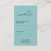 アフリカパターンは美容師のサロンを切ります 予約カード (裏面)