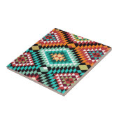 アフリカパターンカラフルなデザイン タイル (側面)