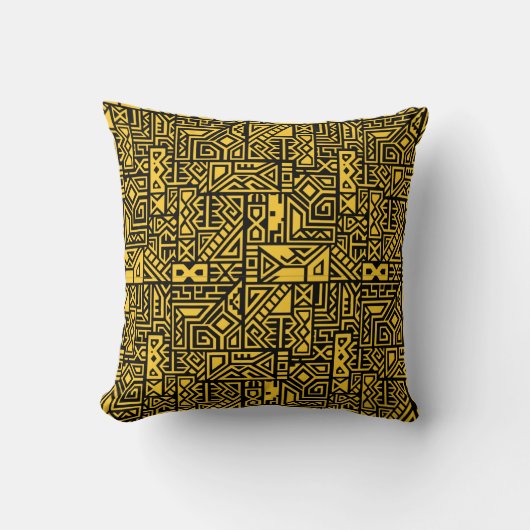 アフリカパターン装飾用クッション クッション (正面)
