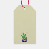 アフリカパターン・ギフトラベル ギフトタグ (裏面)