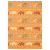 アフリカパターン クリップボード (裏面)