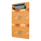 アフリカパターン ミニクリップボード (アングル2)