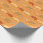 アフリカパターン ラッピングペーパー (角)