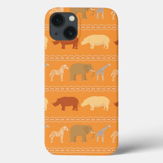 アフリカパターン Case-Mate iPhoneケース (裏面)
