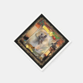 アフリカパーソナライズされたデザイン広場 スタンダードカクテルナプキン (角)