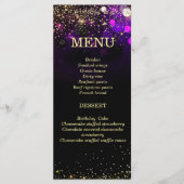 アフリカパーソナライズされた系アメリカ人女性 メニュー (正面)