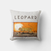 アフリカヒョウ クッション (正面)