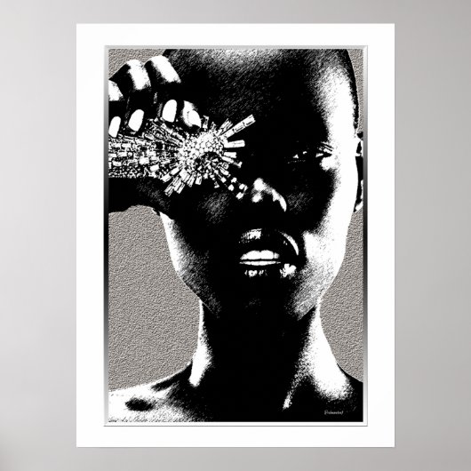 アフリカファッションダイヤモンド ポスター (正面)