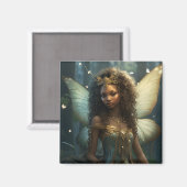 アフリカフェアリーグリーン&ブロンズ マグネット (正面/裏面)