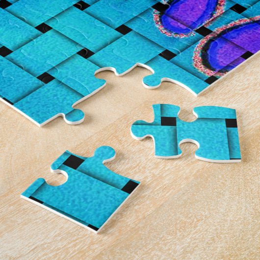 アフリカフランスのTouchで ジグソーパズル (側面)