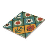 アフリカフローラタイル芸術 タイル (側面)