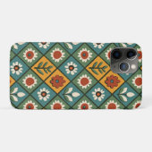 アフリカフローラタイル芸術 Case-Mate iPhoneケース (裏面(横))