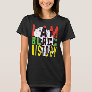 アフリカブラックヒストリプライドブラックヒストリM Tシャツ