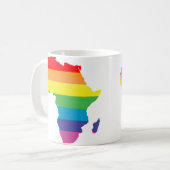 アフリカプライド。 コーヒーマグカップ (正面左)