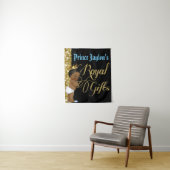 アフリカプリンスギフ王室のト金ゴールドグリッター タペストリー (インサイチュ)