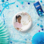 アフリカプリンセスベビーシャワー紙プレート ペーパーボウル (パーティー)