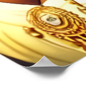 アフリカプリンセスポートレート | AIアートポスター ポスター (角)