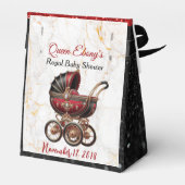 アフリカプリンセス王室のシャワーグリッター赤/黒 フェイバーボックス (裏面サイド)