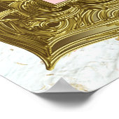 アフリカプリンセス王室のスイーツピンク ポスター (角)