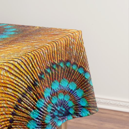 アフリカプリントの色ブロック、 テーブルクロス (インサイチュ)