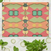 アフリカプリントキッチンタオル キッチンタオル (折り畳み)