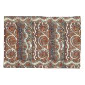 アフリカプリントキングサイズデュベットスタンダード 枕カバー (裏面-左)