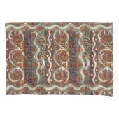 アフリカプリントキングサイズデュベットスタンダード 枕カバー (正面左)