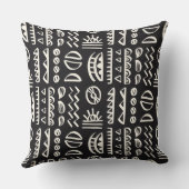 アフリカプリントスタイル装飾用クッション クッション (裏面)