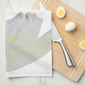 アフリカプリントハクナマタタデザイン キッチンタオル (四つ折り)