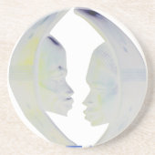 アフリカプリントハクナマタタデザイン コースター (正面)