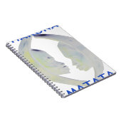 アフリカプリントハクナマタタデザイン ノートブック (右側)