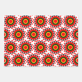 アフリカプリント包装紙 ラッピングペーパーシート