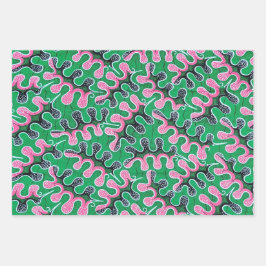 アフリカプリント包装紙 ラッピングペーパーシート