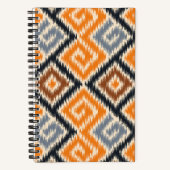 アフリカプリント手帳 ノートブック (正面)